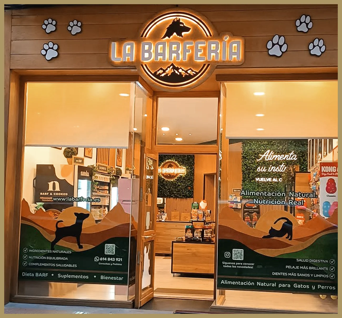 Fachada de La Barfería Logroño